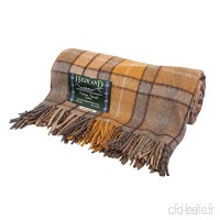 Highland écossais Mélange de Laine Tartan Tweed très Chaud Couverture/Tapis Buchanan Naturel Taille Unique - B07CRN8QYY